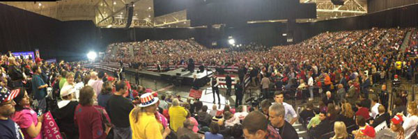 Trump rally in Cleveland, October 22, 2016