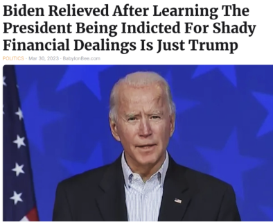 Biden is relieved