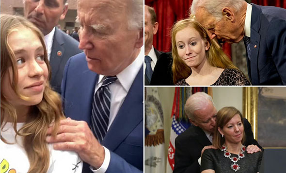 Joe Biden sniffer
