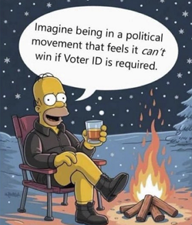 can't win if voter id is required