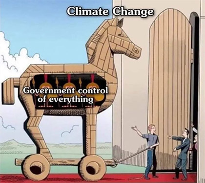 Climate change - government control