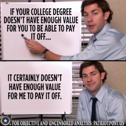 College degree pay-off
