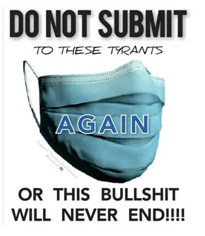 Do not submit to these tyrants again