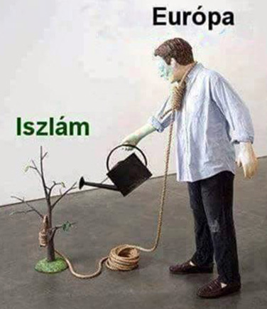 Hanging Europe - islam