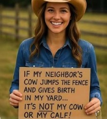Not my calf