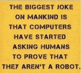 robots' biggest joke on mankind