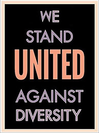 we stand united against diversity
