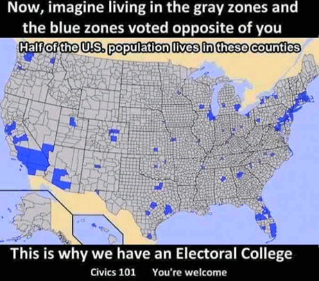 Half of the U.S. population lives in these counties