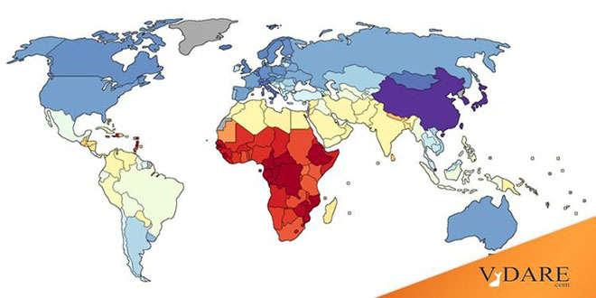 IQ of nations - VDare