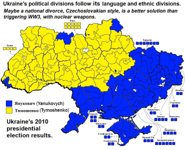 Ukraine divorce better than WW3