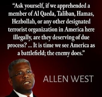 America as a battlefield - Allen West