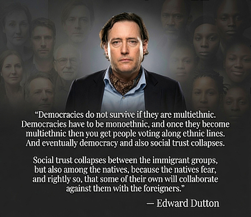 Democracies do not survive if they are multiethnic