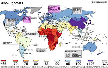 global IQ scores