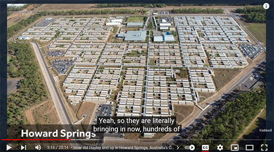 Howard Springs Covid prison camp