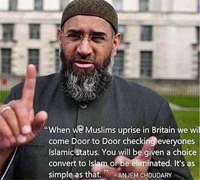 muslims uprise in Britain
