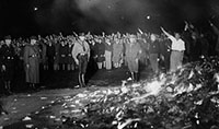 Nazi book burning