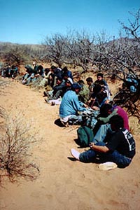 Illegal aliens apprehended on Barnett Ranch