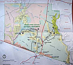 Organ Pipe National Monument map