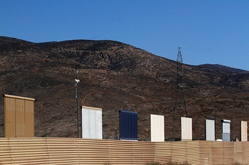 Border wall prototypes 2018, Reuters, Jorge Duenes