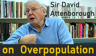 Sir David Attenborough on overpopulation