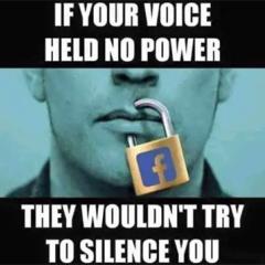 If your voice had no power, they wouldn't try to silence you